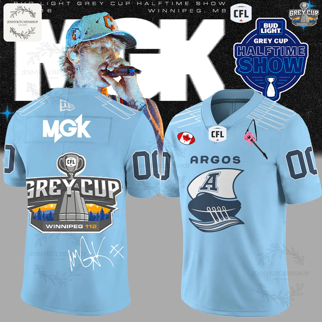 Toronto Argonauts x Machine Gun Kelly MGK Football Jersey