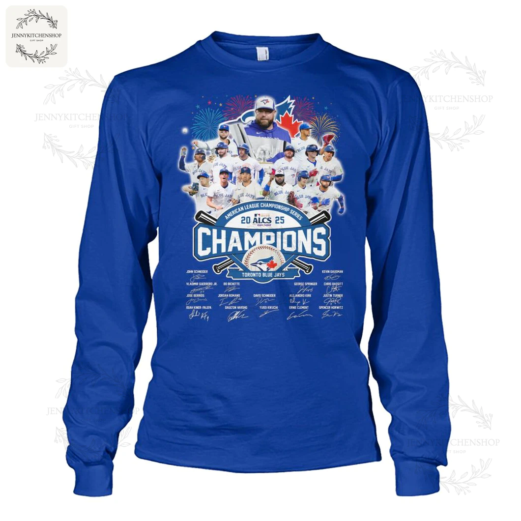 Toronto Blue Jays 2025 American League Champions Series T-Shirt