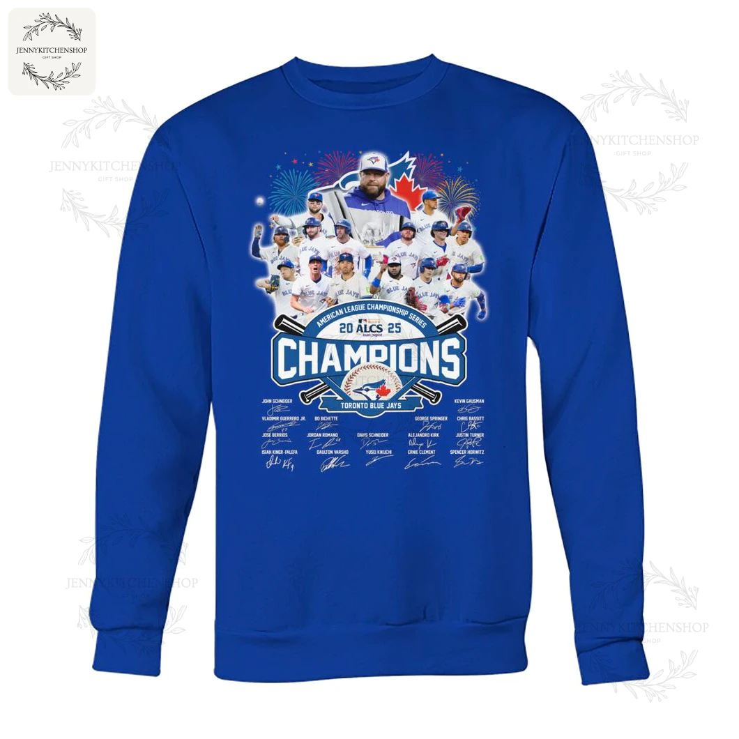 Toronto Blue Jays 2025 American League Champions Series T-Shirt