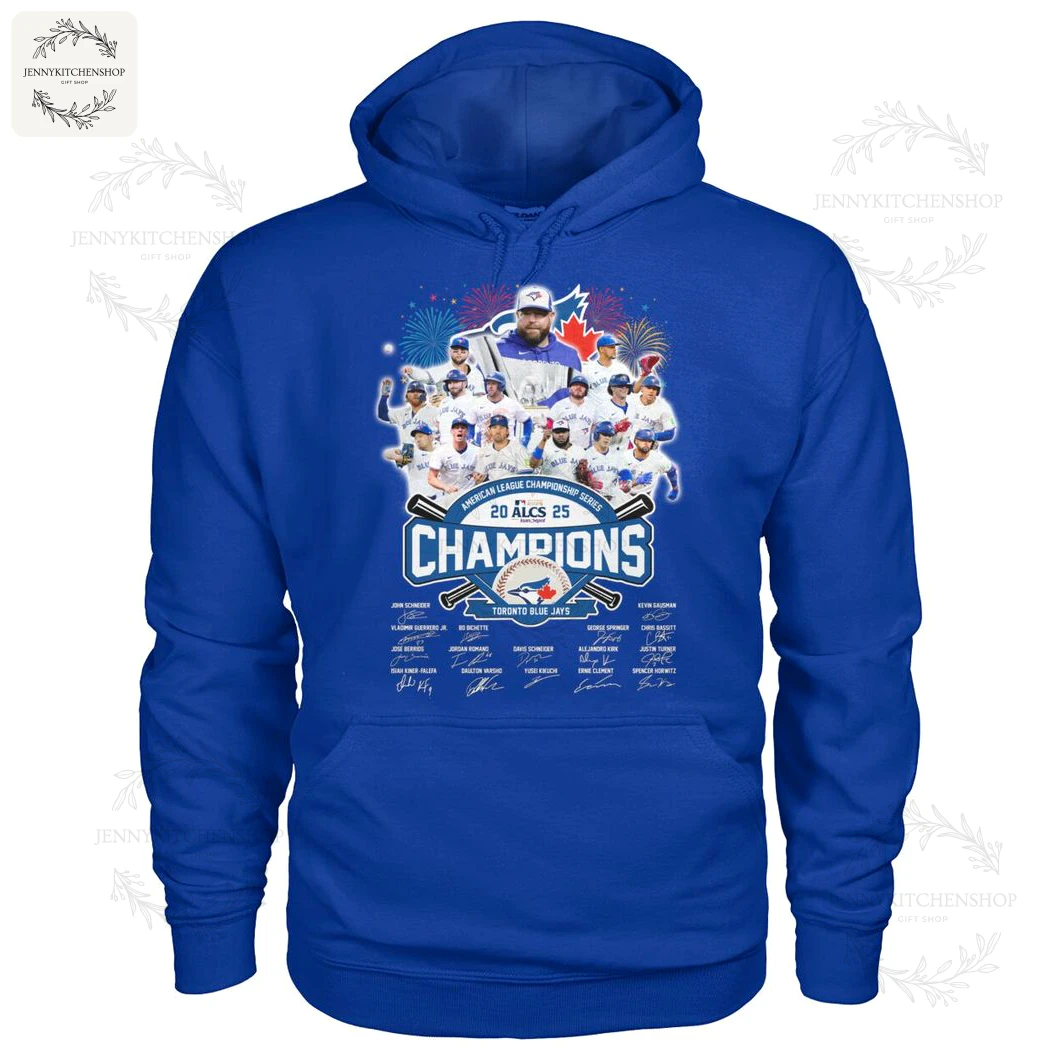 Toronto Blue Jays 2025 American League Champions Series T-Shirt