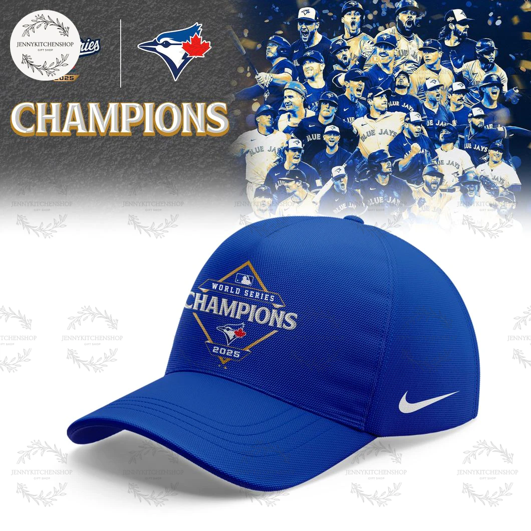 Toronto Blue Jays 2025 World Series Champion Signature Teams Jersey Cap