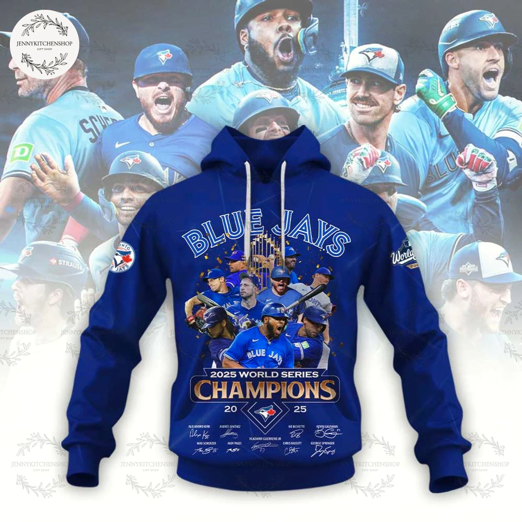 Toronto Blue Jays World Series Champs 2025 Limited Fans Hoodie