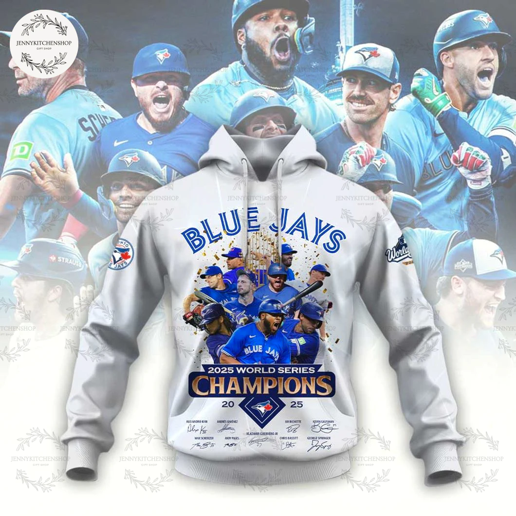 Toronto Blue Jays World Series Champs 2025 Limited Fans Hoodie