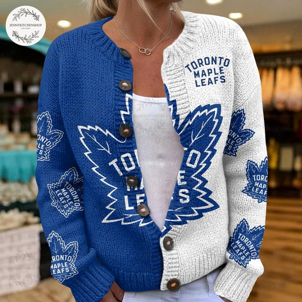 Toronto Maple Leafs New Edition Sweater Cardigan