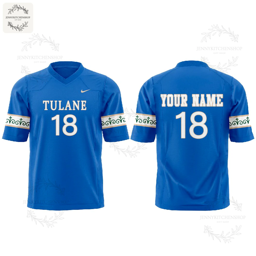 Tulane Football Our First City Edition Uniform 2025 Jersey