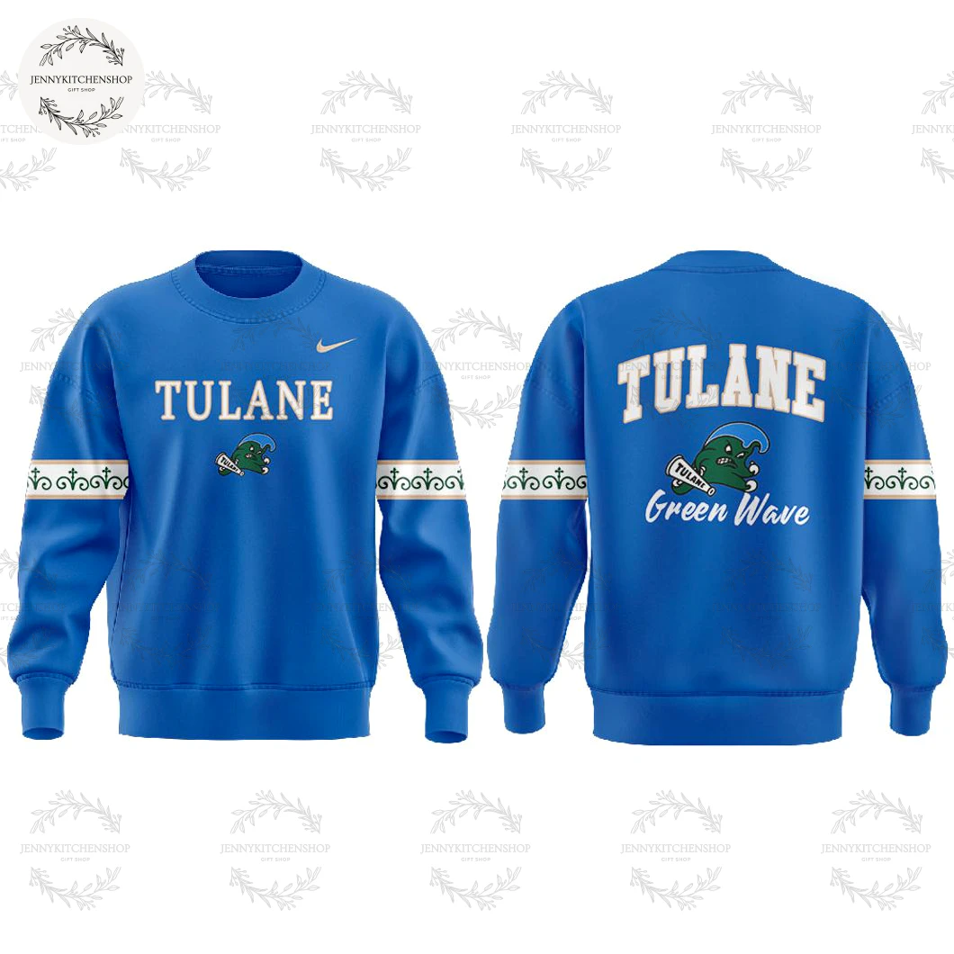 Tulane Football Our First City Edition Uniform 2025 Sweater