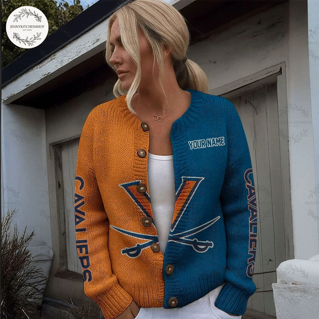 Virginia Cavaliers New Edition Cardigan Sweater