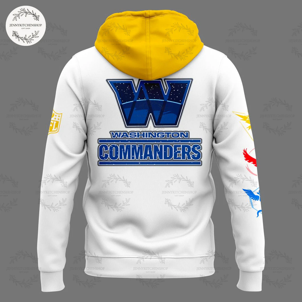 Washington Commanders x Pokémon Hoodie