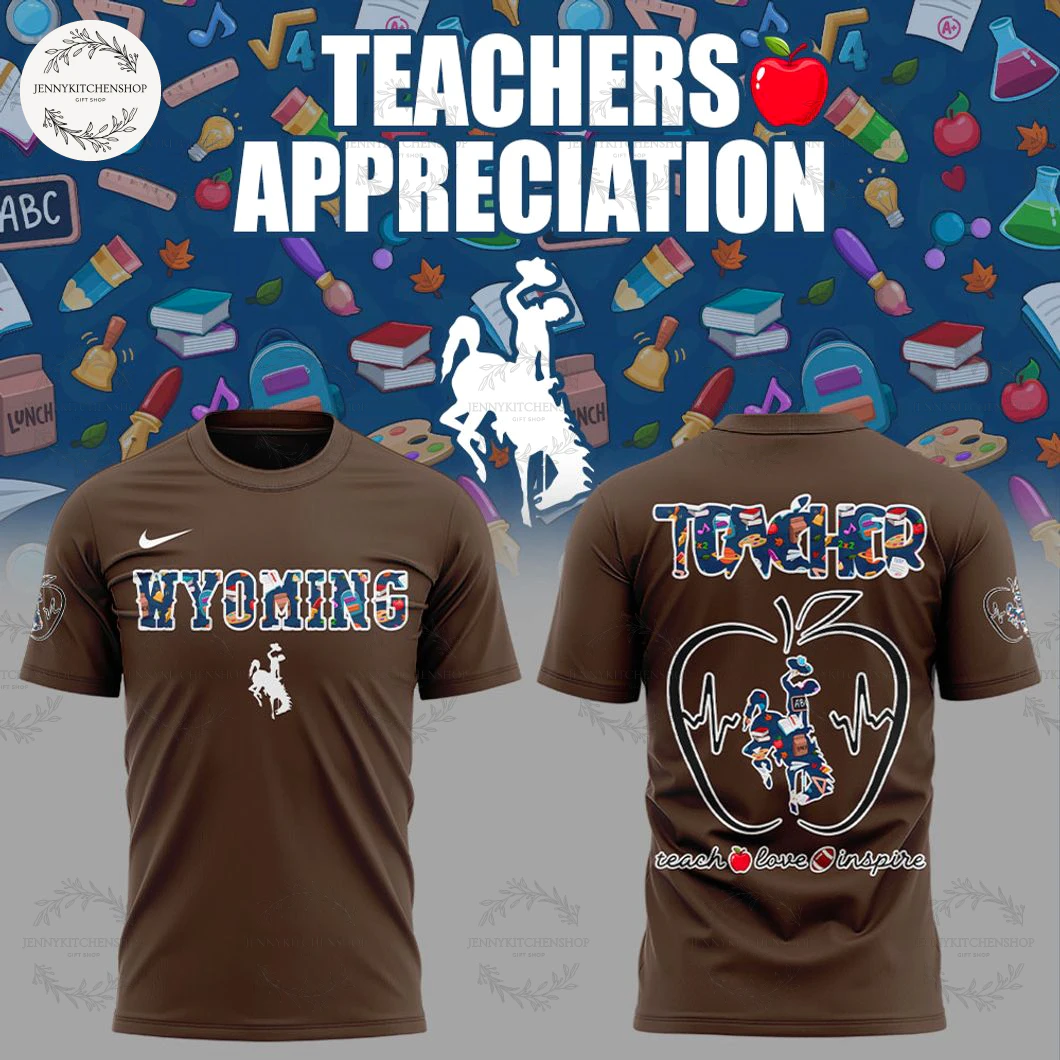 Wyoming Cowboy Teachers Appreciation 2025 Limited Hoodie Shirt