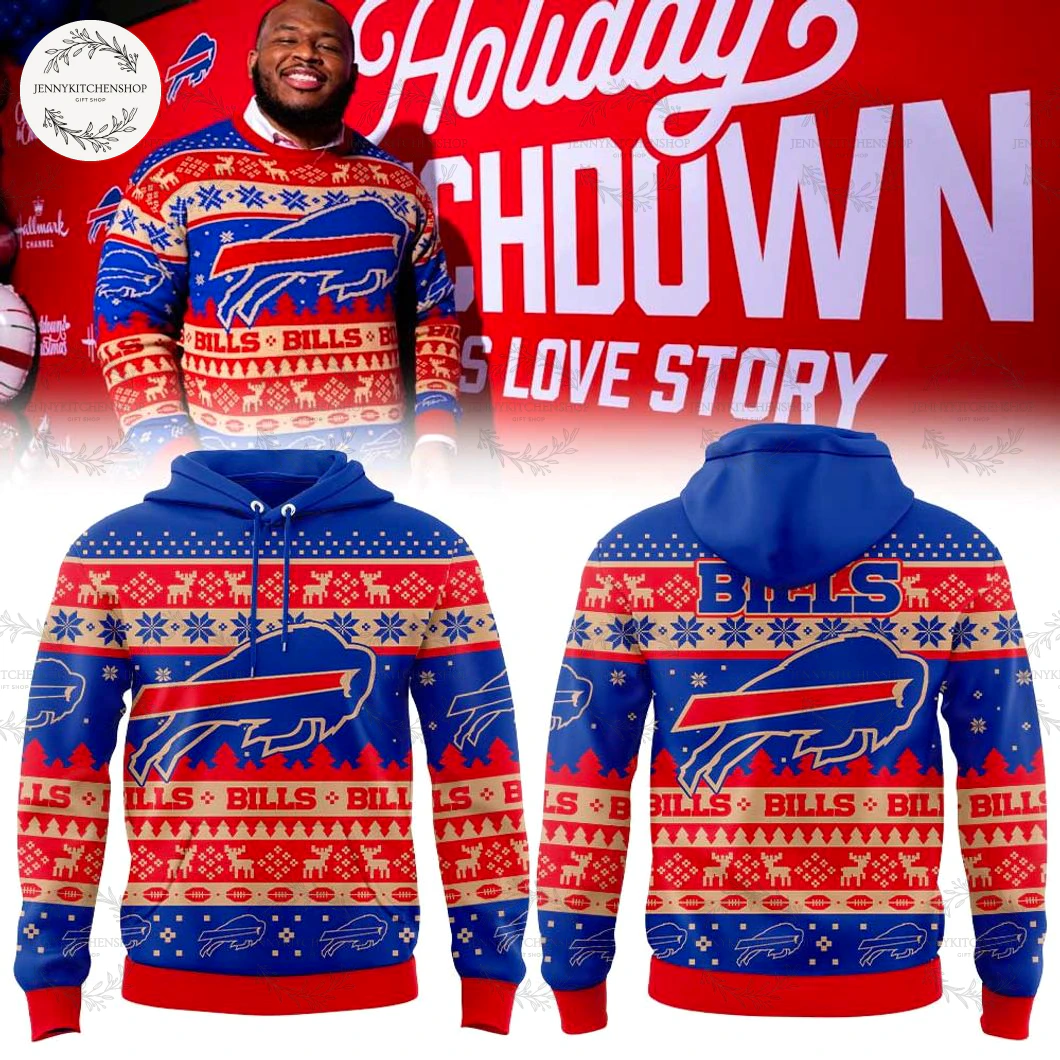 2025 Buffalo Bills Christmas New Edition Hoodie
