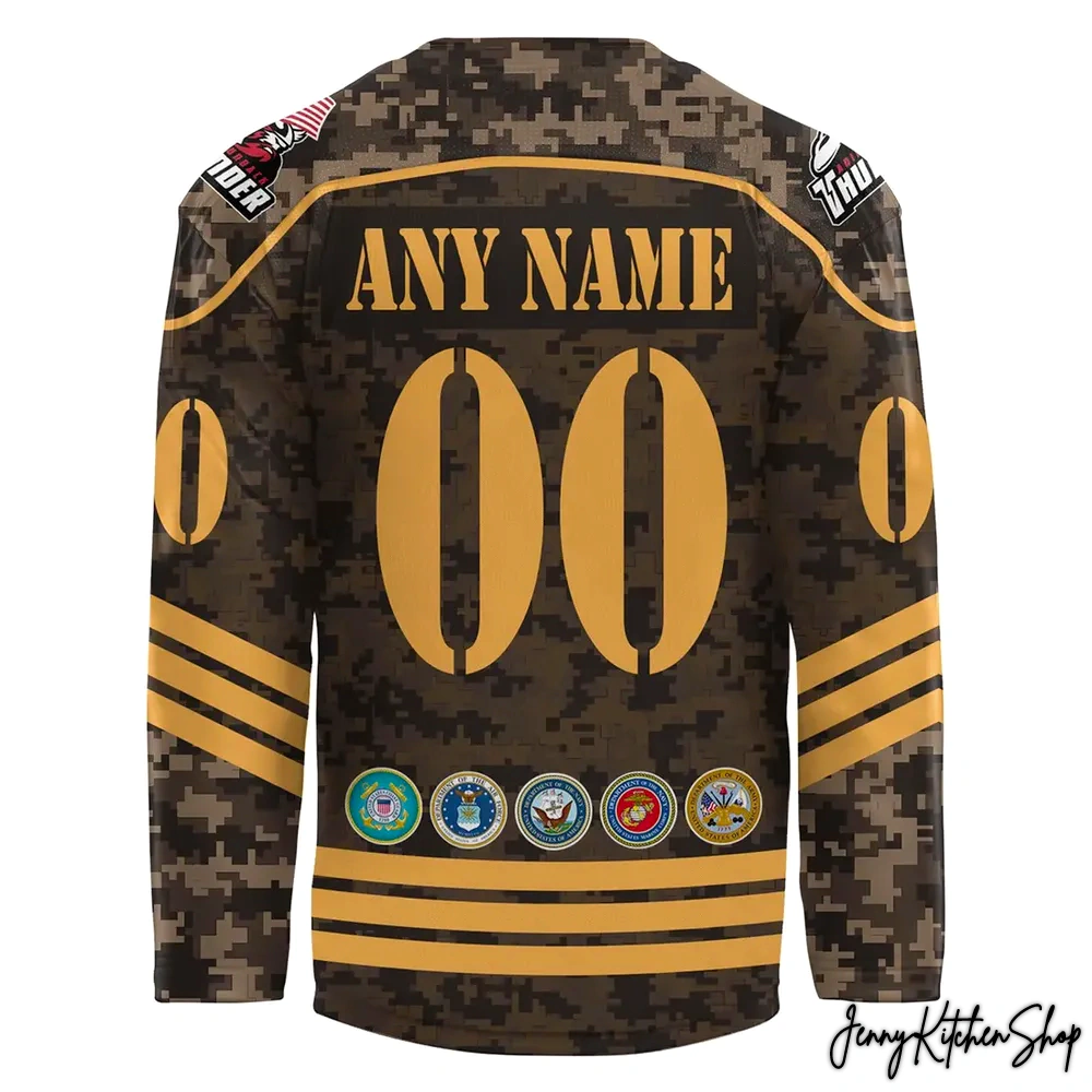 Adirondack Thunder 2025 Military Appreciation Night Jersey