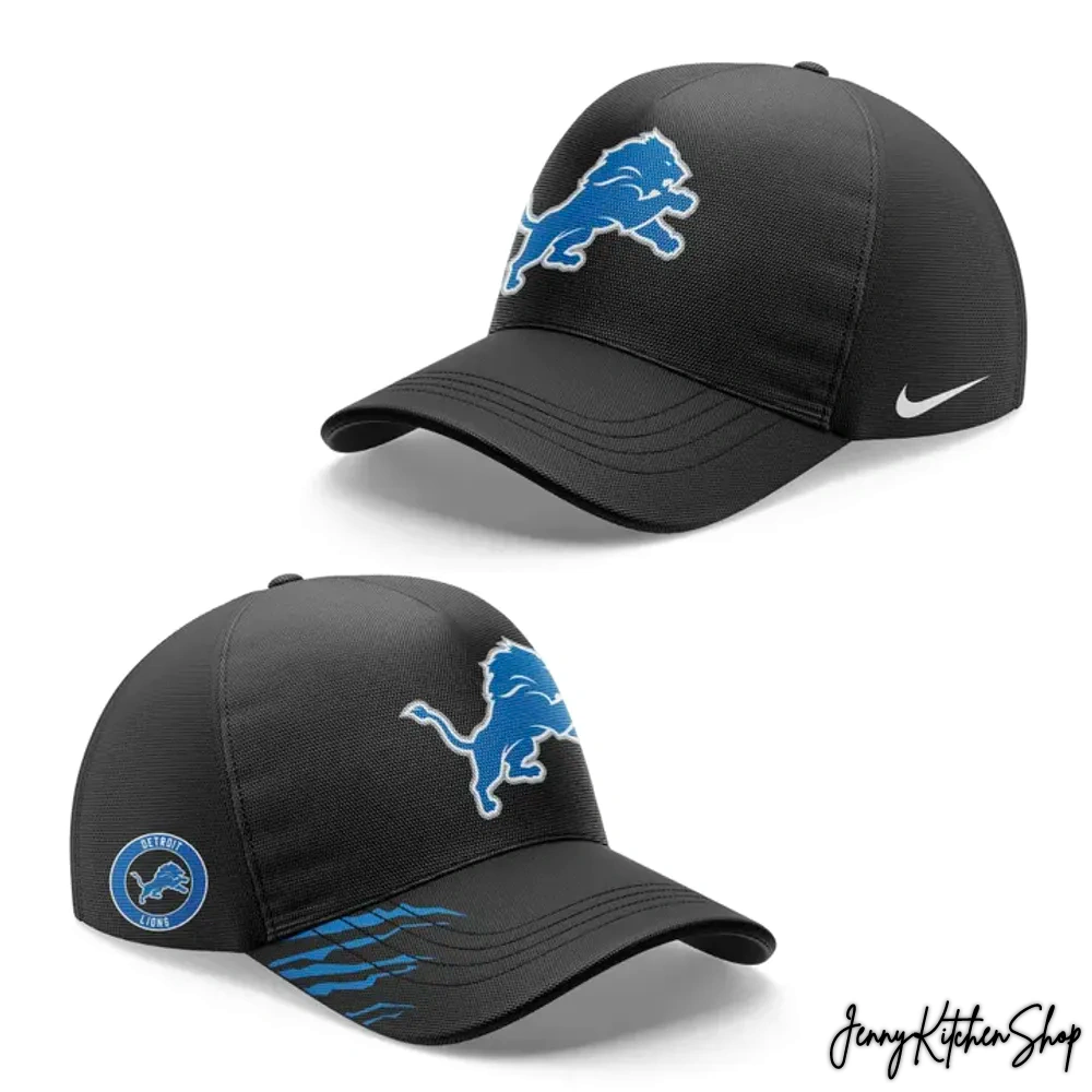 Back In Black Detroit Lions 2025 Hoodie