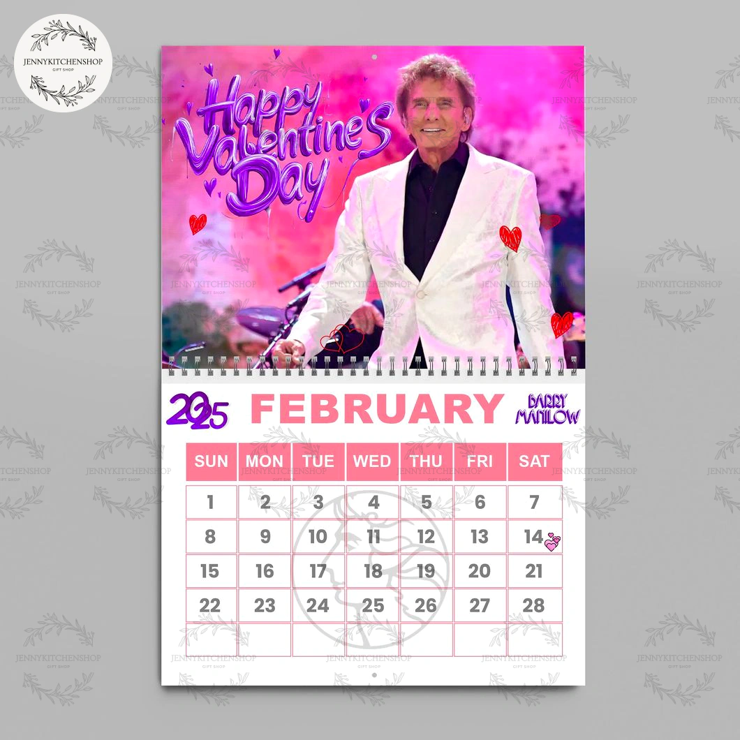 Barry Manilow 2026 Calendar