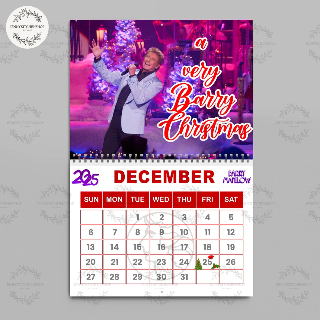 Barry Manilow 2026 Calendar