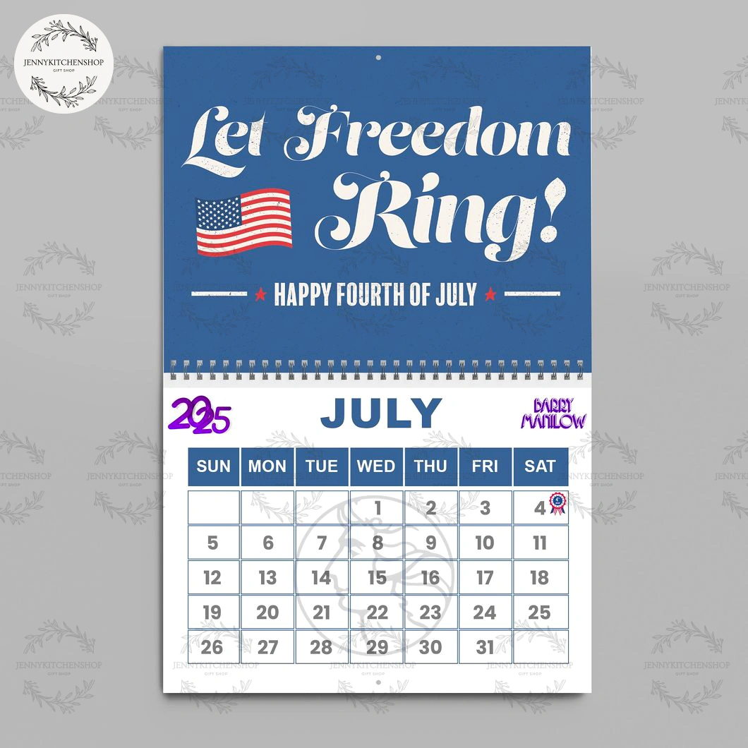 Barry Manilow 2026 Calendar