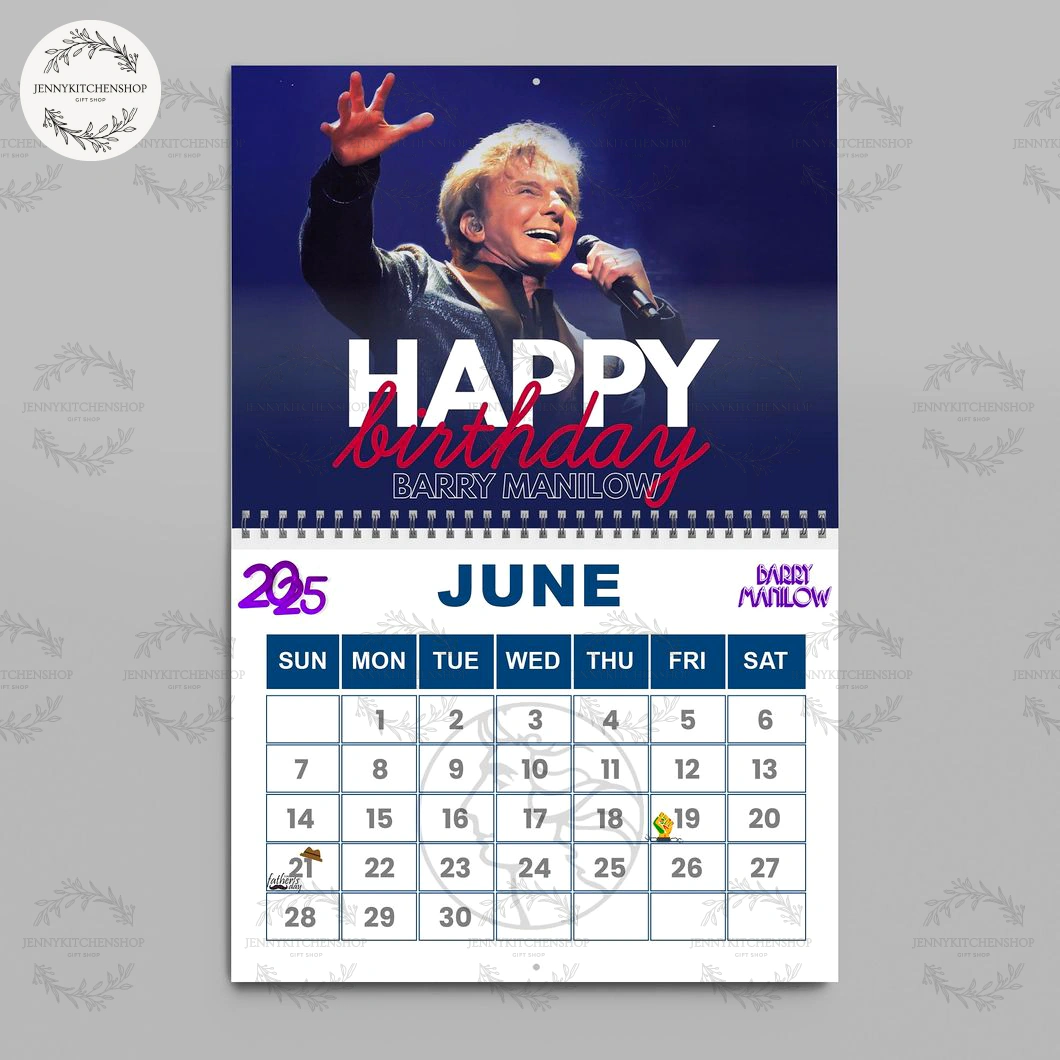 Barry Manilow 2026 Calendar