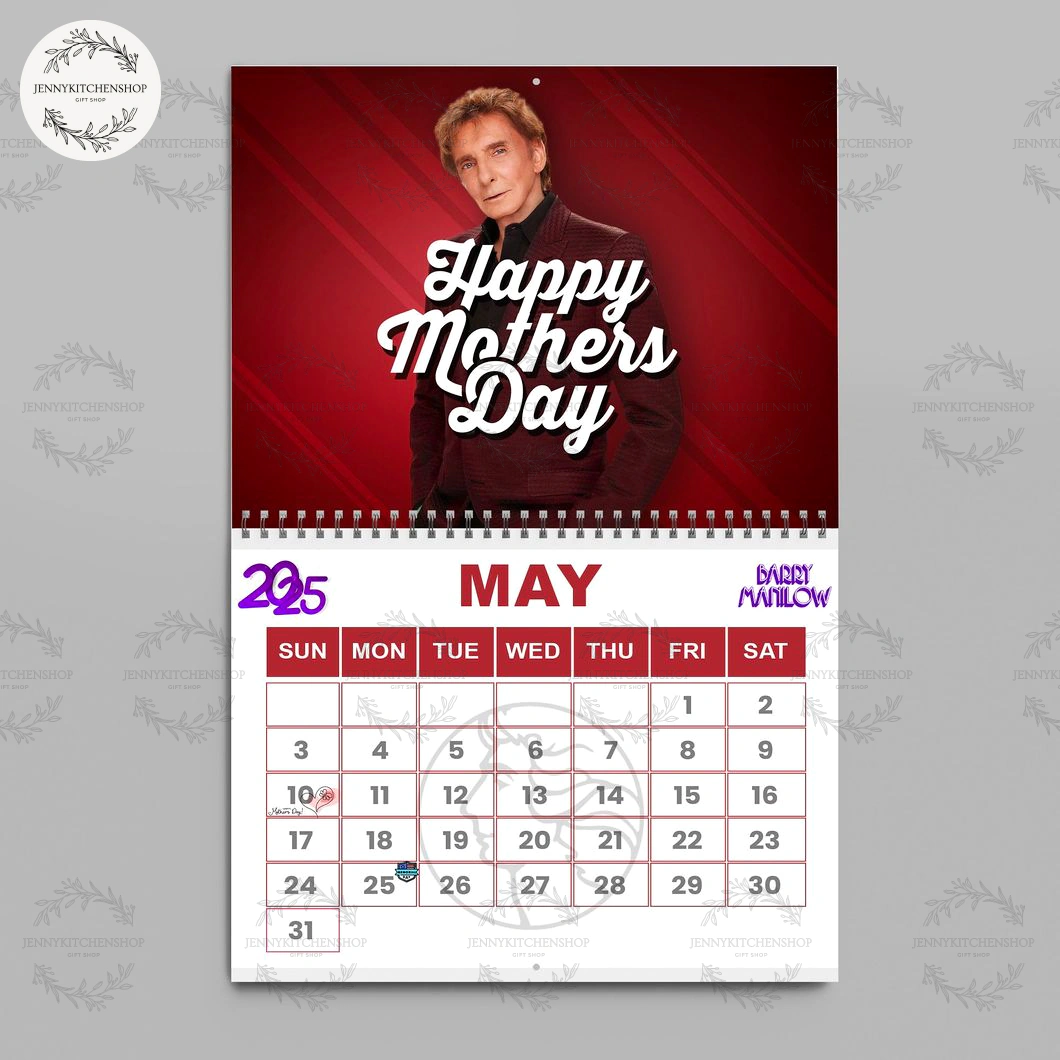 Barry Manilow 2026 Calendar