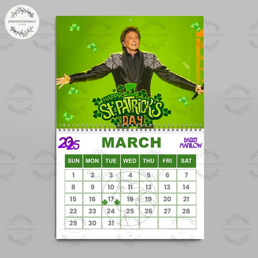Barry Manilow 2026 Calendar