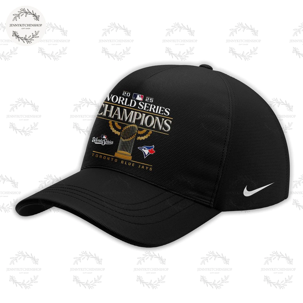 Blue Jays 2025 World Series Champions Black T-Shirt, Hoodie, Cap