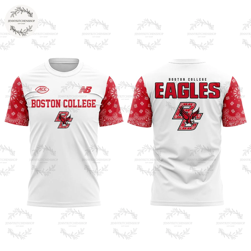 Boston College Eagles Football New Uniform 2025 T-Shirt Hoodie