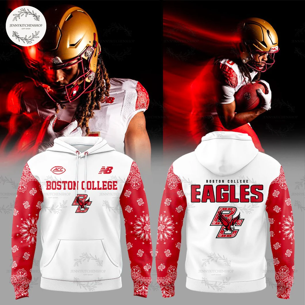 Boston College Eagles Football New Uniform 2025 T-Shirt Hoodie