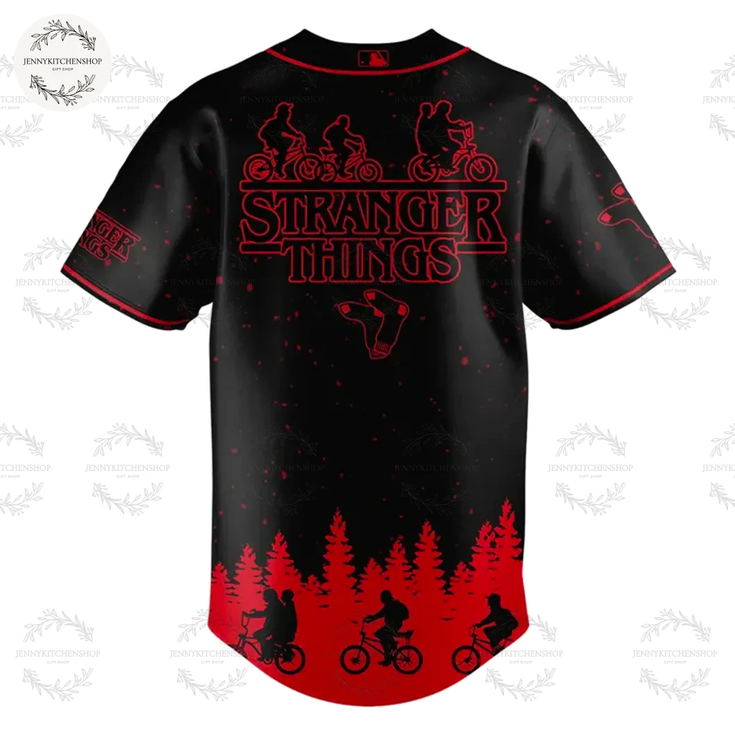 Boston Red Sox 2025 Black Stranger Things Limited Jersey