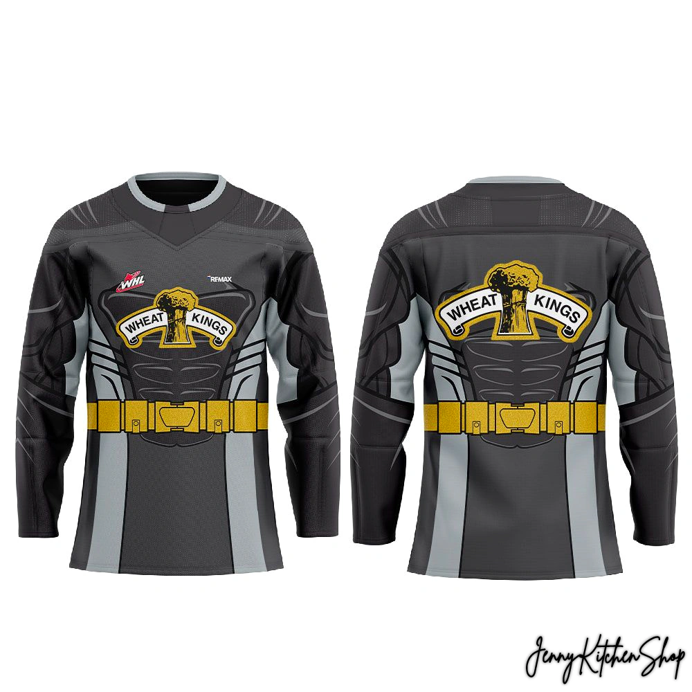 Brandon Wheat Kings Superhero Night 2025 Hockey Jersey
