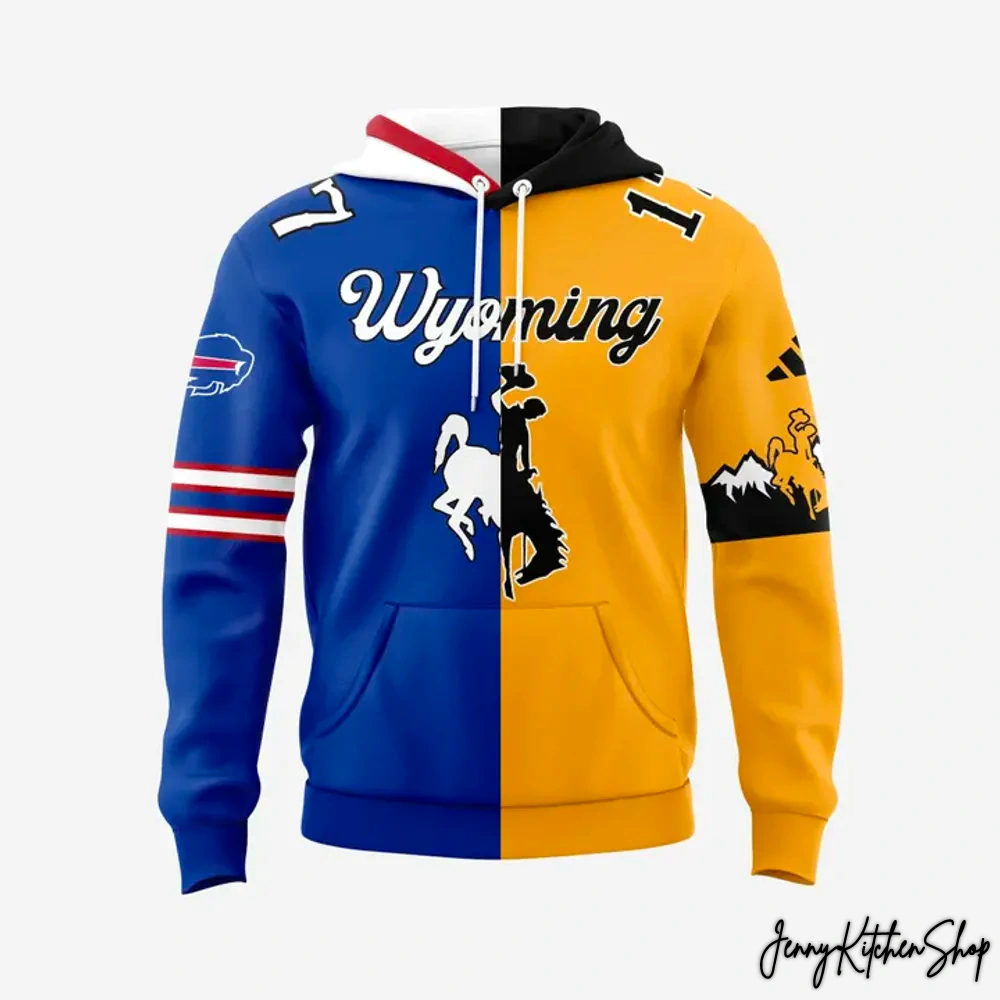 Buffalo Bills x Wyoming Cowboys 2025 Limited Hoodie
