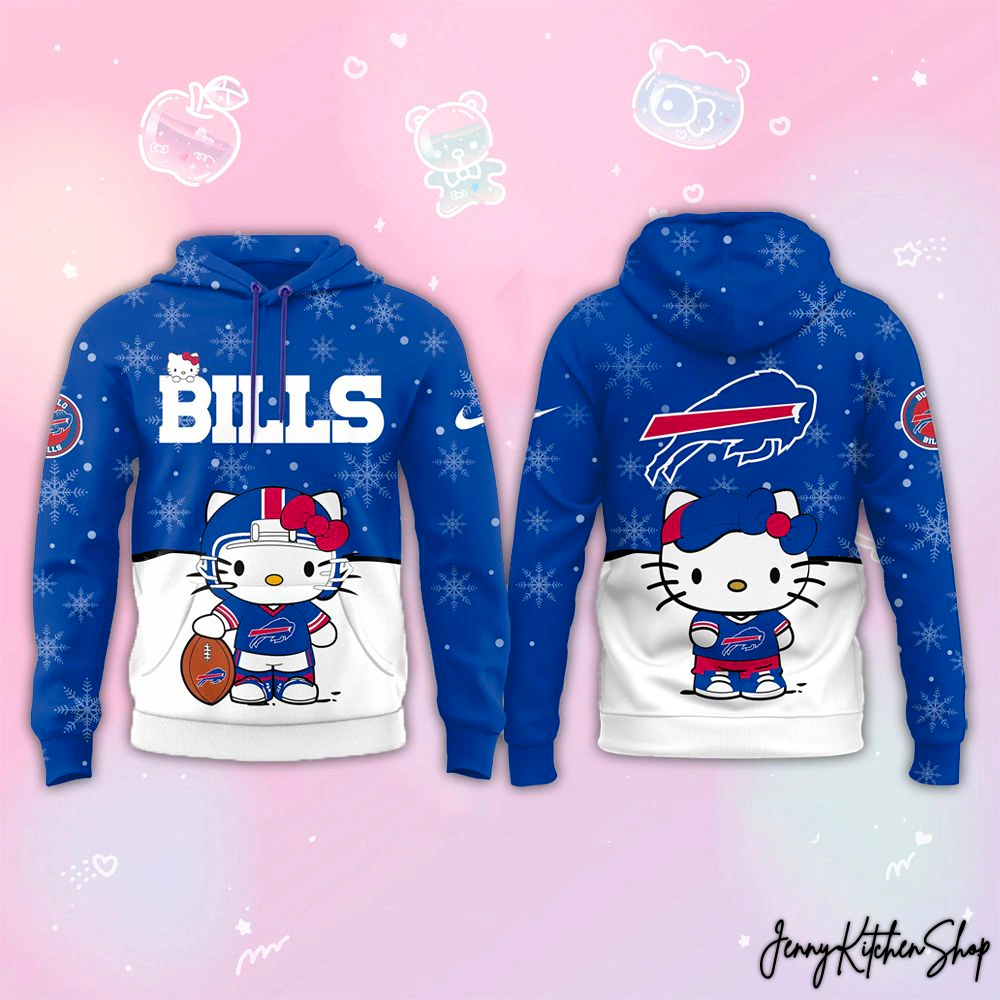 Buffalo Bulls x Hello Kitty Christmas Hoodie