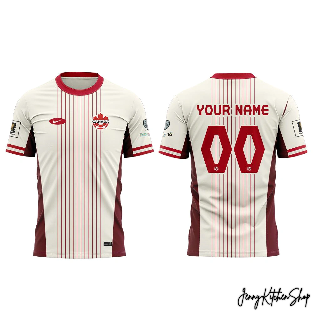 Canada Soccer 2026 World Cup Uniform T-Shirt