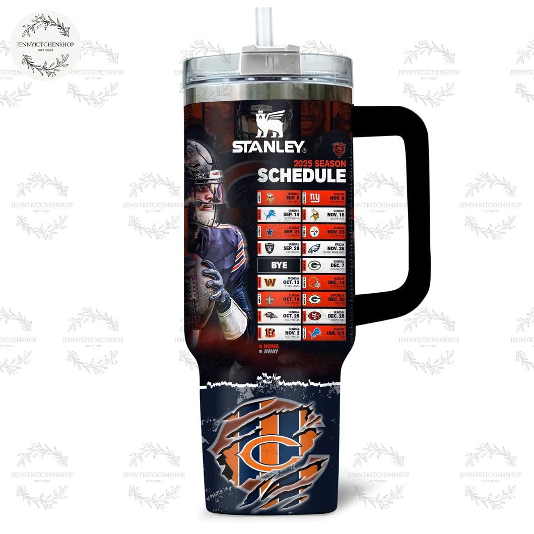 Chicago Bears Legends 2025 Season Custom Tumbler