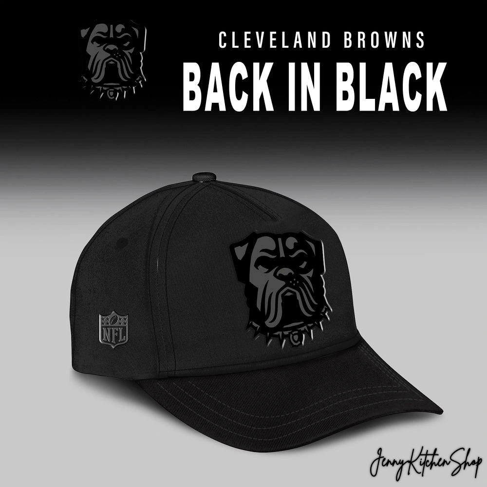 Cleveland Browns Back In Black 2025 Limited Collection Hoodie