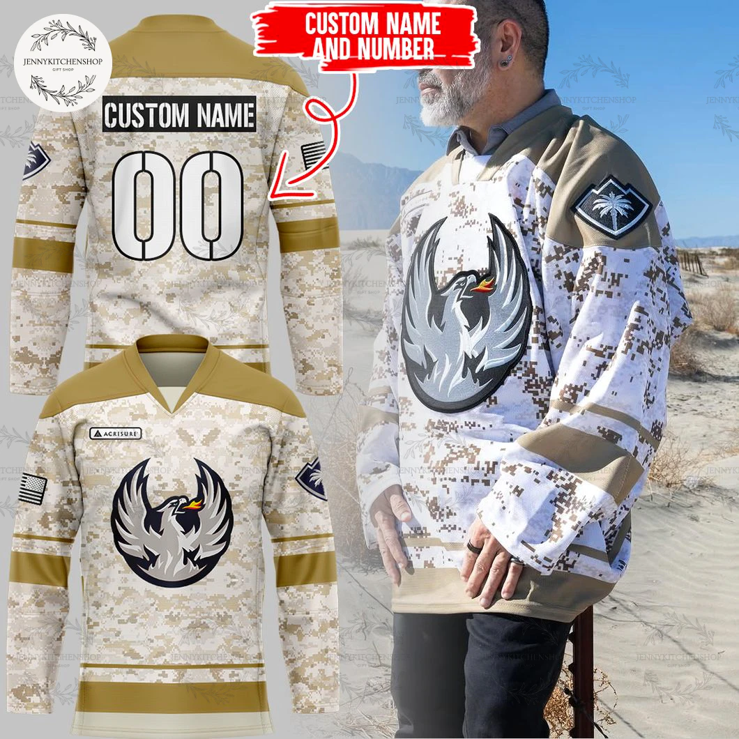 Coachella Valley Firebirds 2025 Military New Jersey