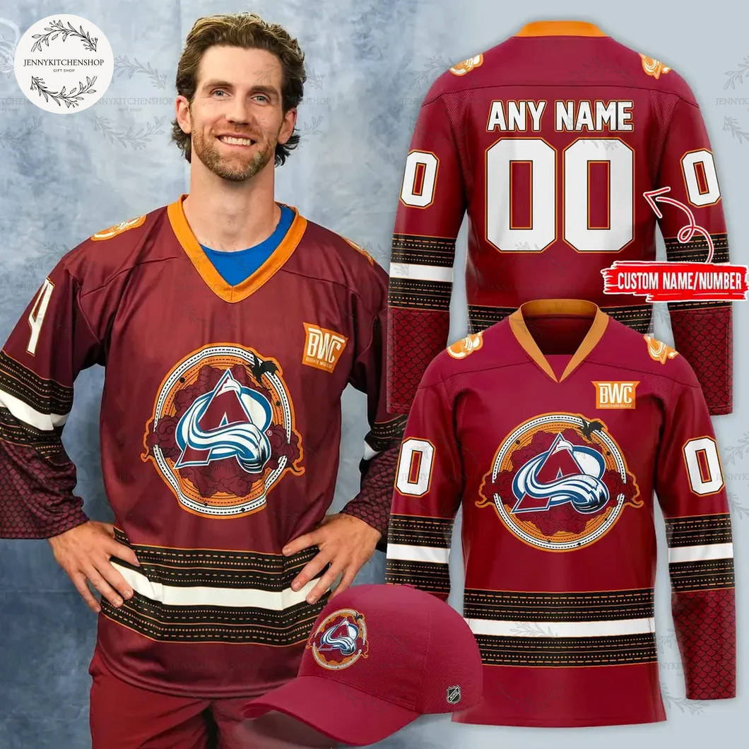 Colorado Avalanche 2025 Fourth Wing Night Limited Hockey Jersey