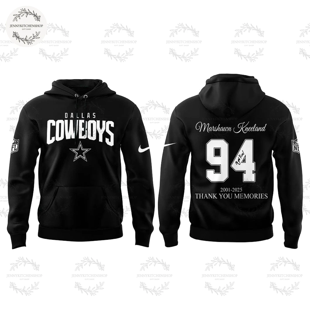 Dallas Cowboys Marshawn Kneeland Thank You Memories 2025 T-Shirt, Hoodie