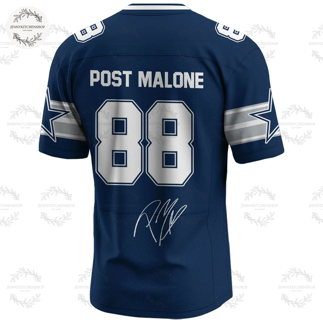Jersey Dallas Cowboys x Post Malone Red Kettle Kickoff 2025 Limited Edition