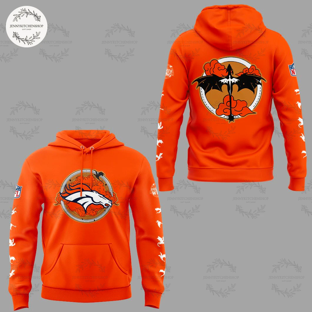 Denver Broncos Football Fourth Wing Night 2025 Hoodie