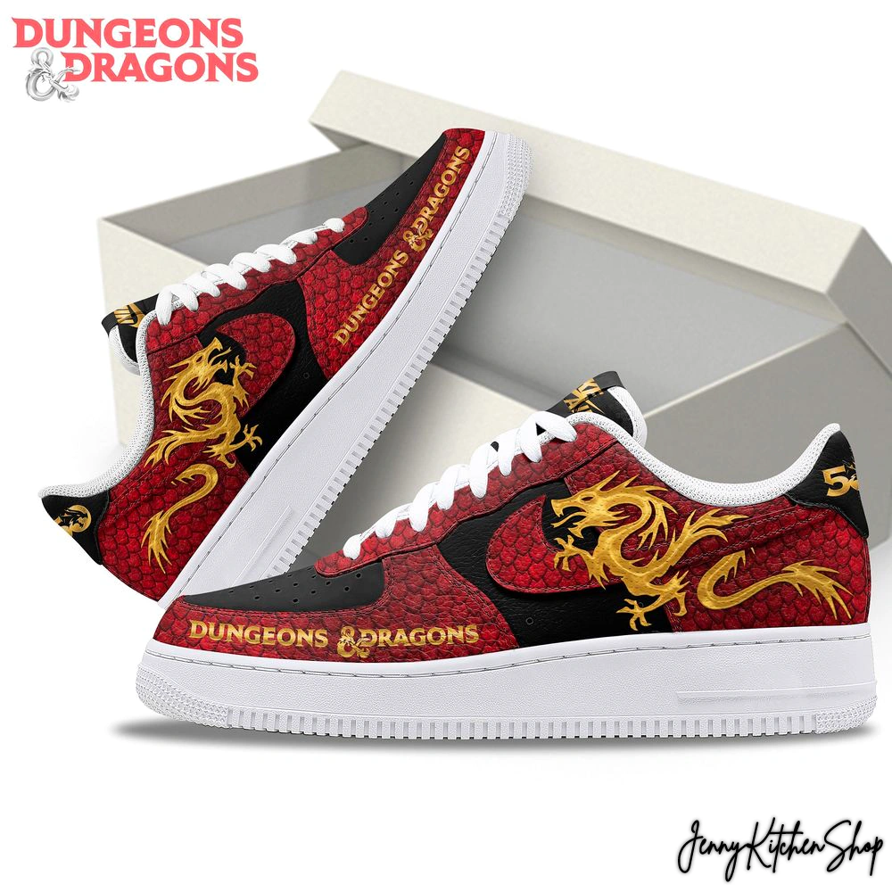 Dungeons & Dragons 50th Anniversary Air Force 1 Shoes