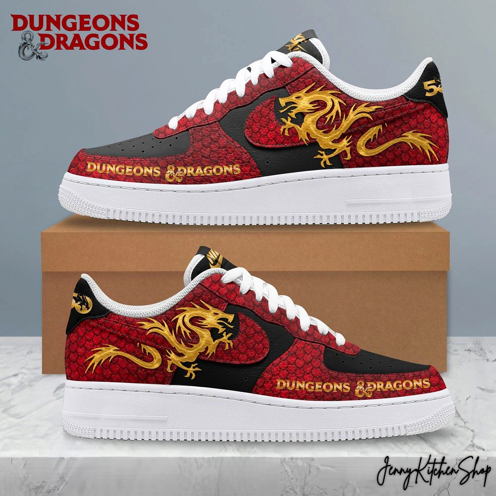 Dungeons & Dragons 50th Anniversary Air Force 1 Shoes