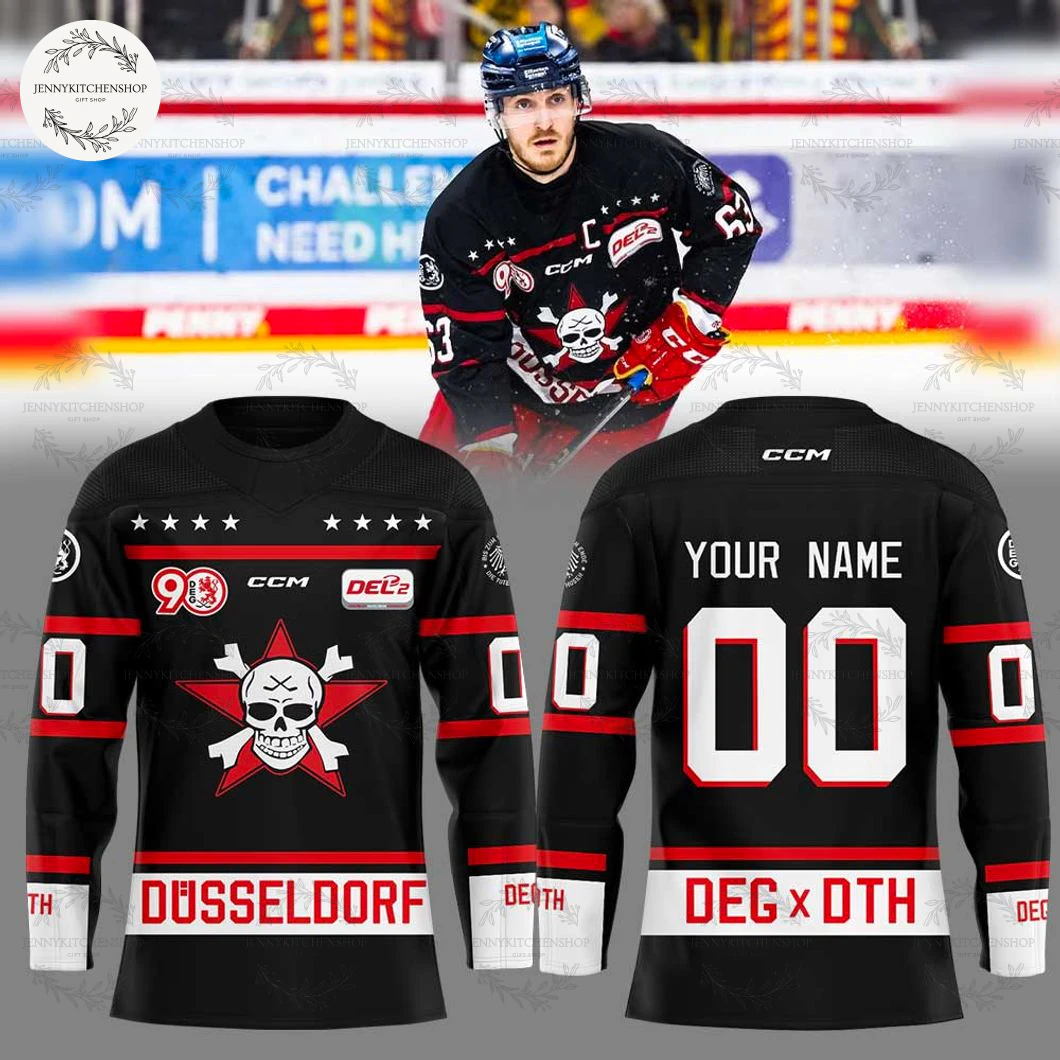 Dusseldorfer EG Hockey 2025 New Custom Jersey