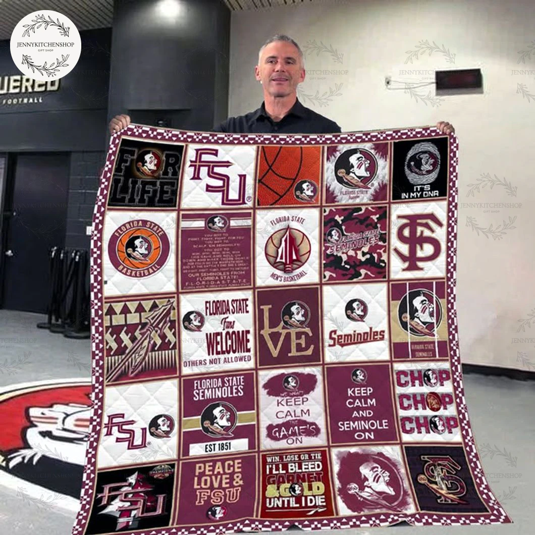 Florida State Seminoles Pride 2025 Quilt Blanket