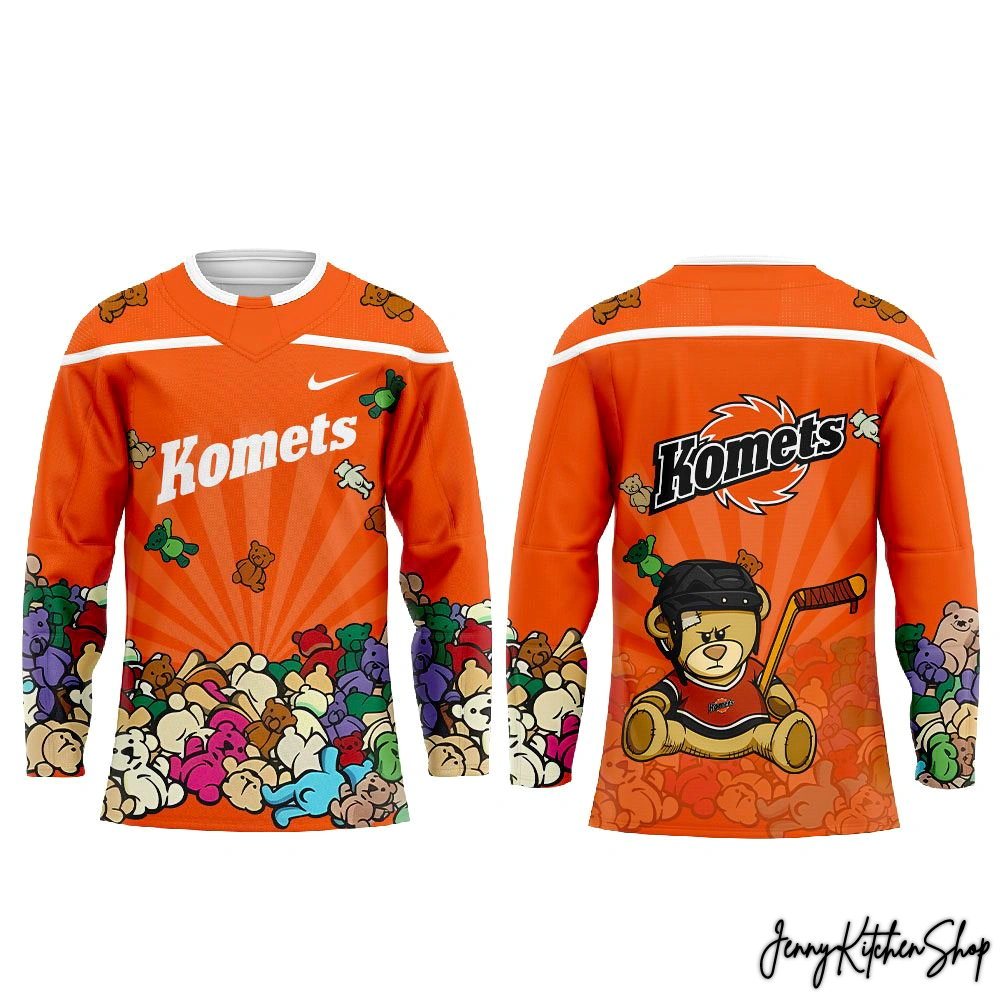 Fort Wayne Komets x Teddy Bear Toss Limited 2025 Jersey