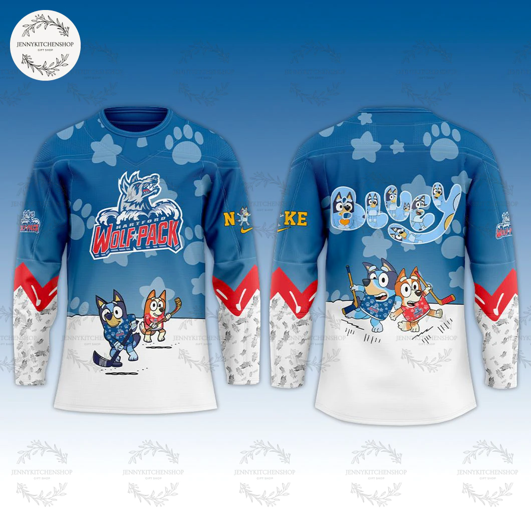 Hartford Wolf Pack 2025 Christmas New Edition Jersey