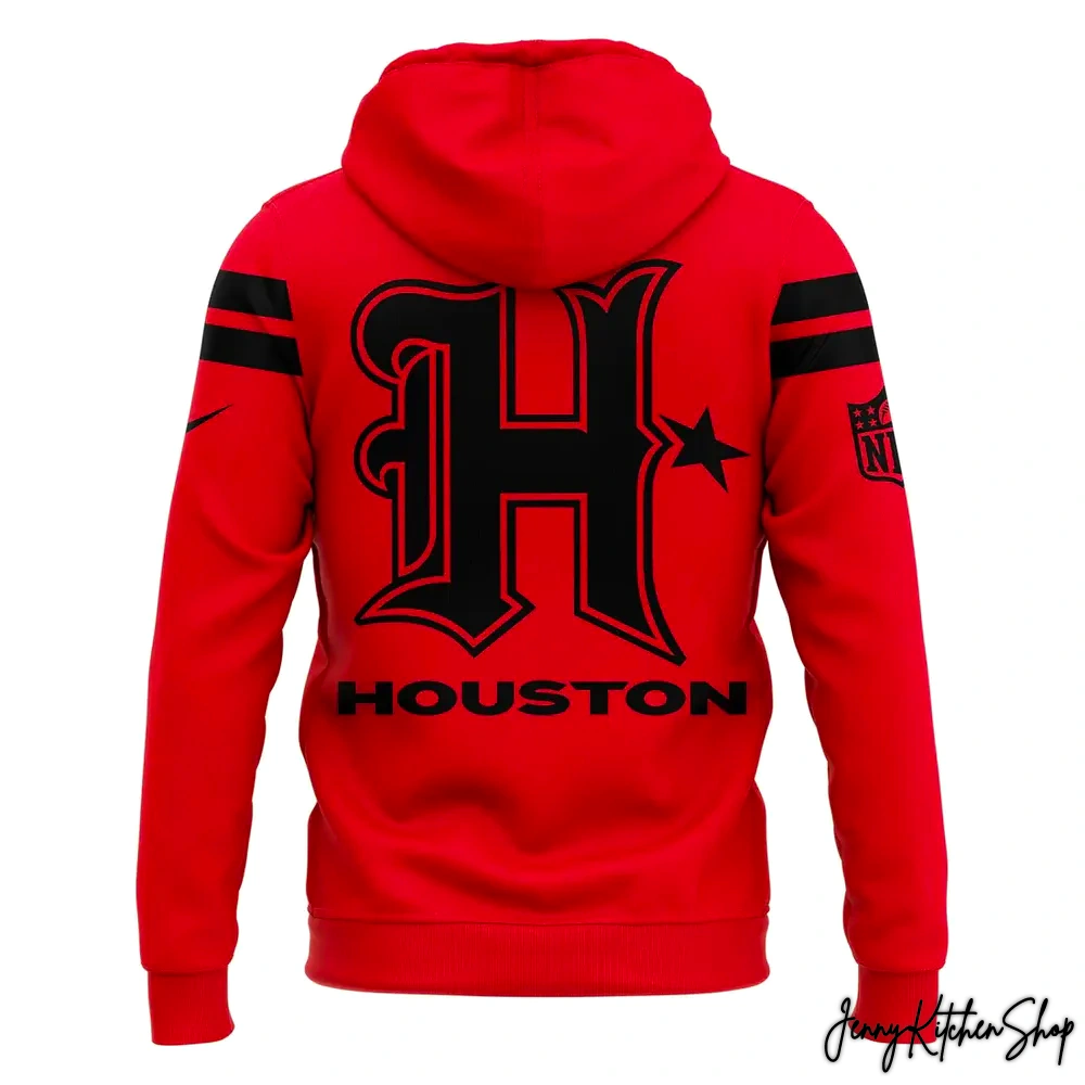 Houston Texans Battle Red Game Limited Red Hoodie 2025