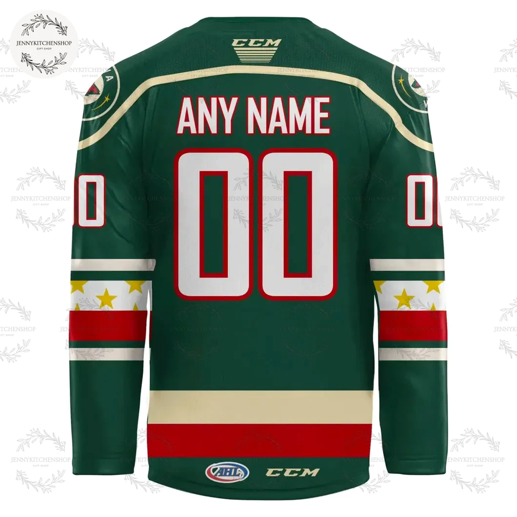 Iowa Aeros 2025 Run It Back Retro Veterans Night Hockey Jersey