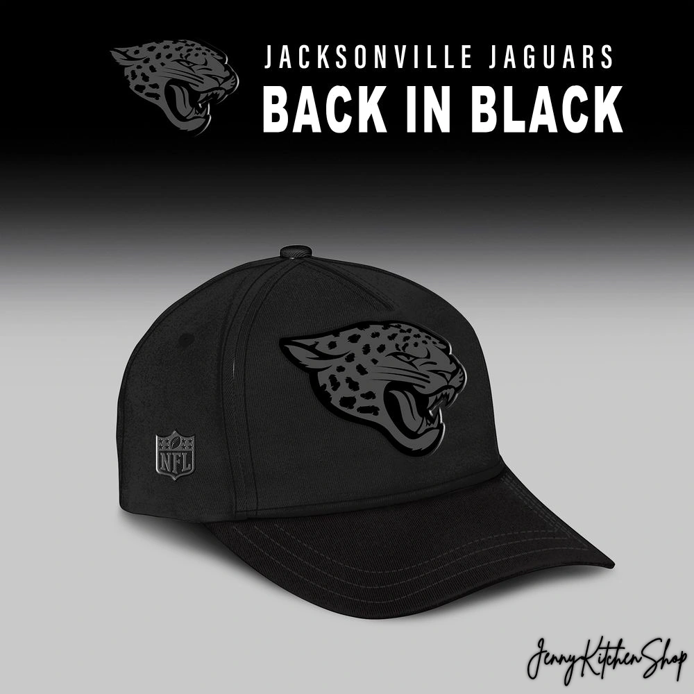 Jacksonville Jaguars Back In Black 2025 Limited Collection Hoodie