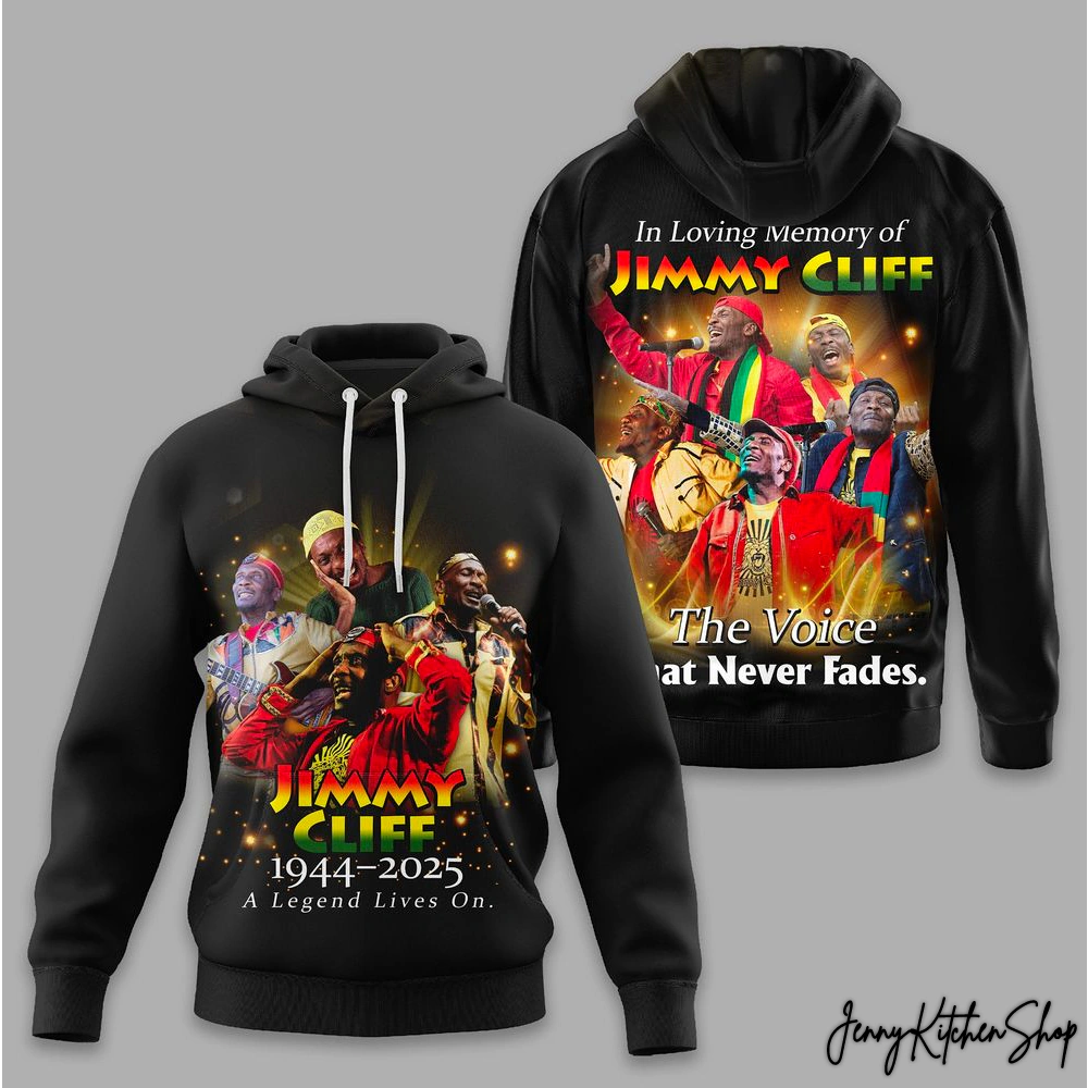 Jimmy Cliff In Loving Memory Of 1944-2025 A Legend Live On T-Shirt