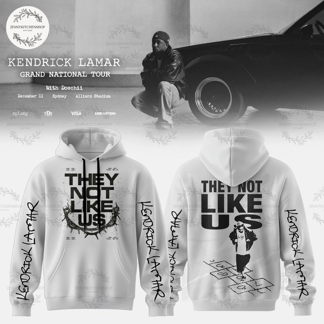 Kendrick Lamar Grand National Australia Tour 2025 Limited T-Shirt