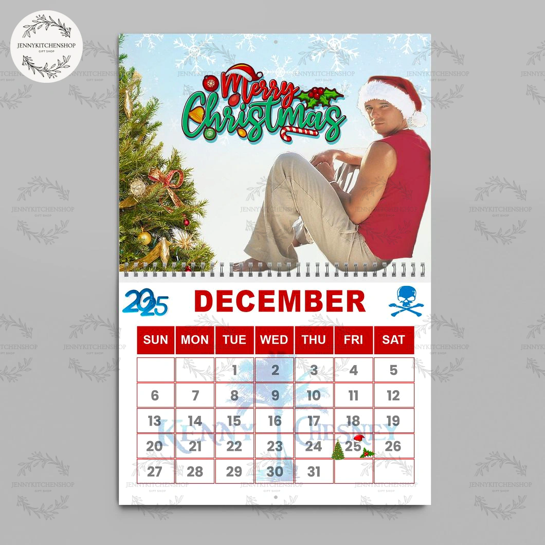 Kenny Chesney 2026 Wall Calendar