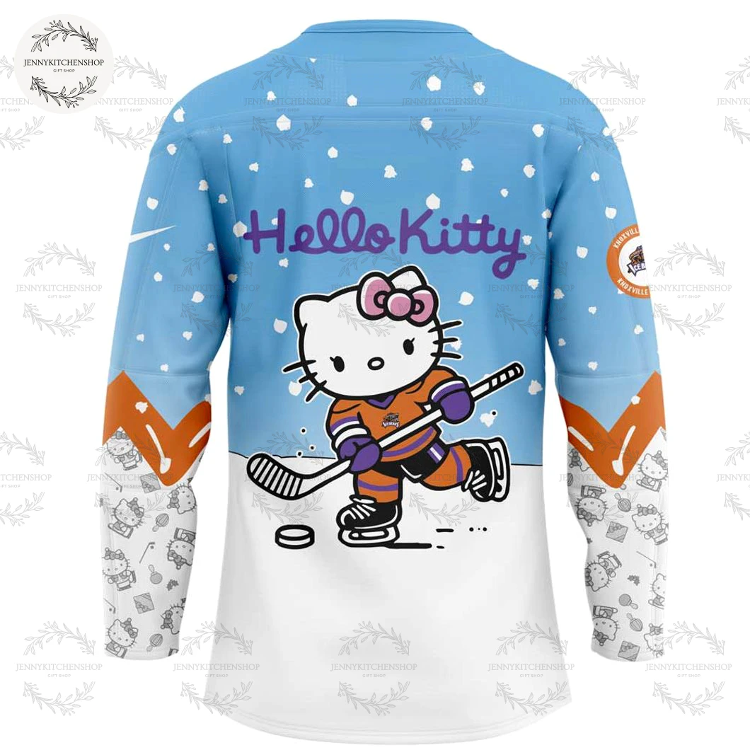 Knoxville Ice Bears x Hello Kitty New Hockey Jersey